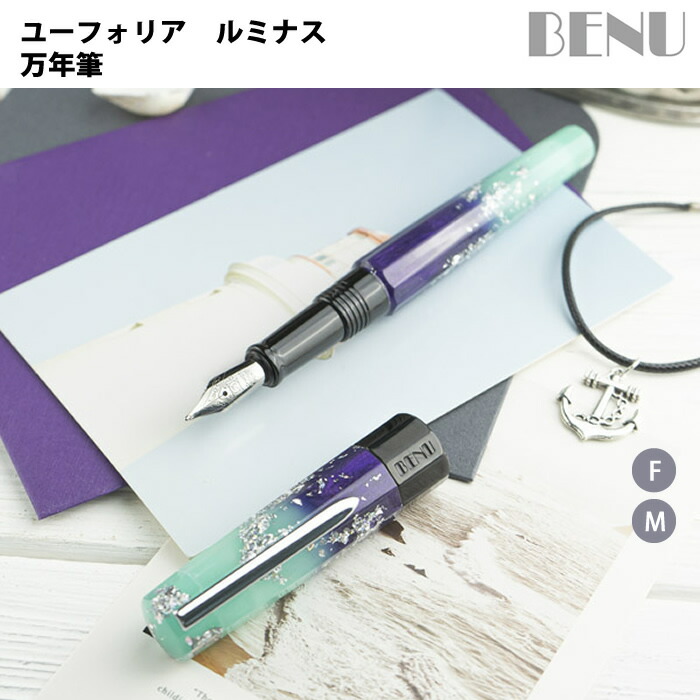 ＊未使用品＊ BENU 万年筆 グレイスフルカメレオン F 未使用品＊ BENU 万年筆 グレイスフルカメレオン F - メルカリ