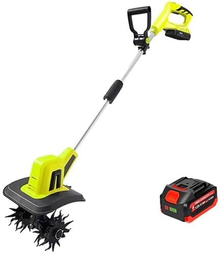 耕運機 耕うん機 家庭用 充電式コードレス 20V/4.0Ah電動耕運機 耕幅25cm 耕深22cm 家庭菜園 農業 軽量 低騒音 手持ち耕運機 充電器付き リチウム電池1個