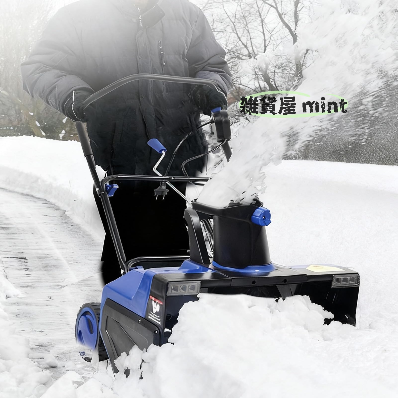 電動シャヴェル 最新 除雪機 吊りひも式 3500W 手押し式 電動除雪機 スノーブロワー 前照燈積み上げる 年長命 原動機 自走式 スノーブレイク 雪かきシャヴェル 手道具 180°ブリザード道のり自然調整 身寄り・商業主義車道・人道・部屋の入り口前雪取っぱらう