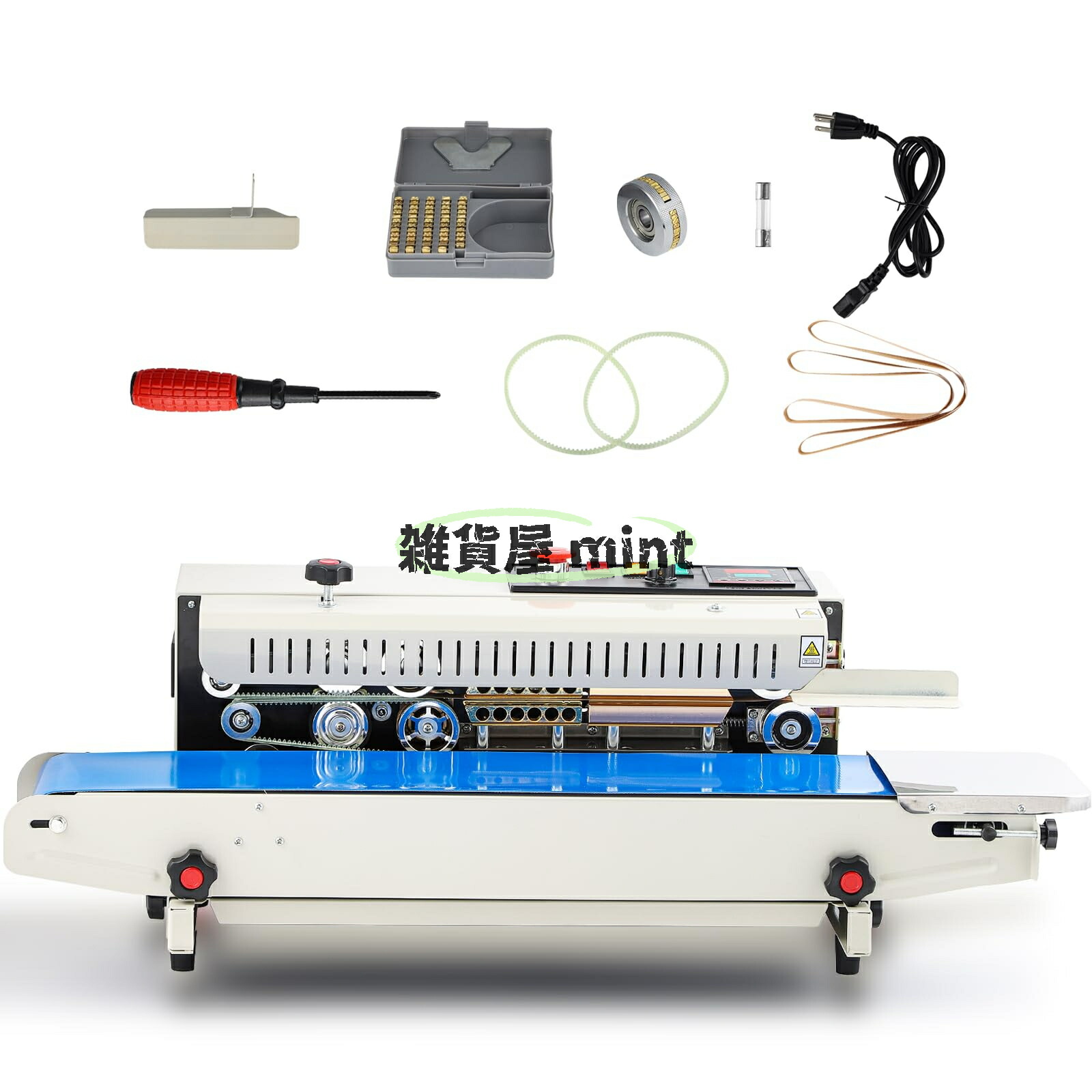 御勤め用シーラー 印字ホイール 過厄介なもの電流保護すること 500w 12m/時間 全自動小銃消印機 高能率 大まか合わせる 消印幅6-10粍 消印厚さ0.02-0.8粍 卓上シーラー アルミホイル/ビニール袋/手工芸品紙/練りあわせる袋など (110V)