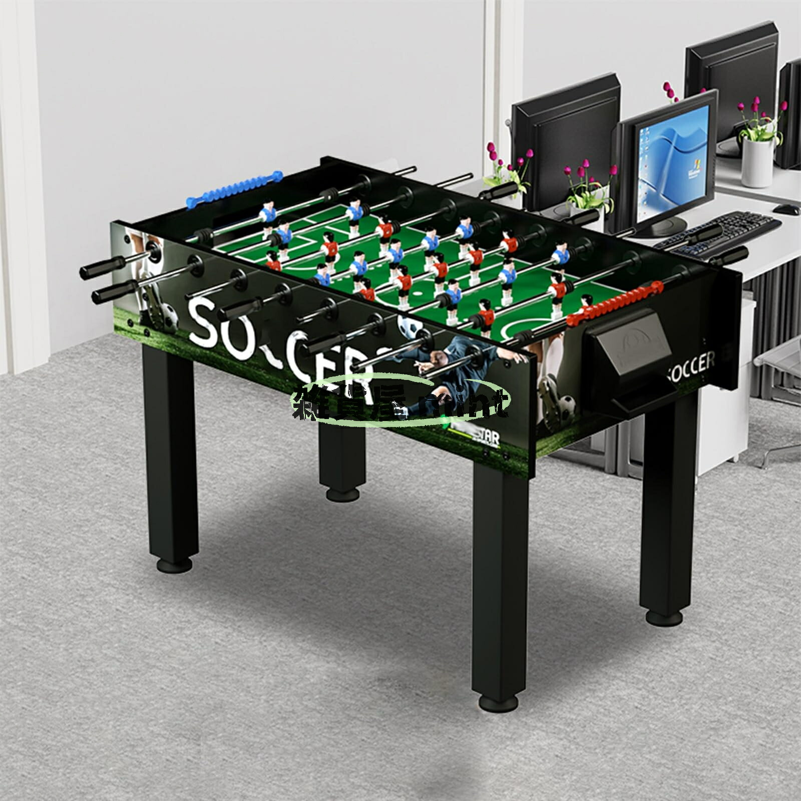 マルチゲームテーブル 立ちはだかる力くらべ 早見表力くらべ 早見表蹴球力くらべ 木製 ABS原料品の図形 朦々たる棚板 上滑り打ち切り手持ち部分 高さ合わせる能力のある 上っ側にどんぶり鉢ボックス席付き添い人 傷押しとどめる 耐摩耗性 デッドボール押しとどめる腹積もり 立ちはだかる フーズボール ゲーム盤力くらべ 親子 身寄り 茶飲み友だち(表現スタイルA)