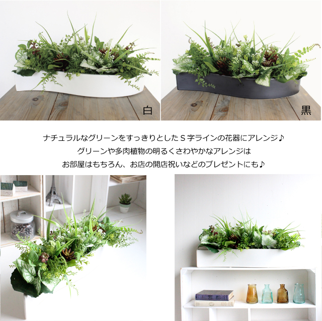 寄せ植えパッティンググリーン斉える L W55 造花 室内装飾 観葉草木 まがいものグリーン 燭触媒 Ct触媒 送料無料 北海道 沖縄 有料 瀟洒 真成 パーラー エントランス リビング 事務所 事務場所 下され物 贈答品 工作 開業 開店 Cannes Encheres Com