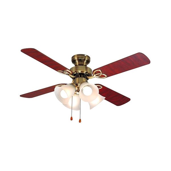 東京メタル工業 シーリングファン 白熱球60W×4灯(付き) TKM42AB4LKZ2