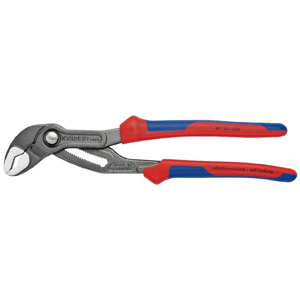 KNIPEX クニペックス コブラ ウォーターポンププライヤー コンフォート 全長250mm 8702-250 工具 ツール DIY 作業工具