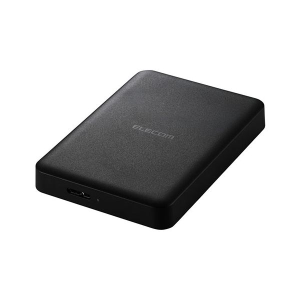 エレコム ELP-HTV 2.5インチ ポータブルHDD ハードディスクドライブ 2TB ELP-HTV020UBK