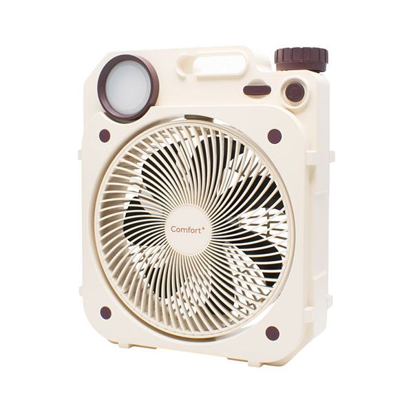 Comfort+ 充電式薄型送風扇 Air Force Fan クリームベージュ 【USBケーブル付属】 22642709