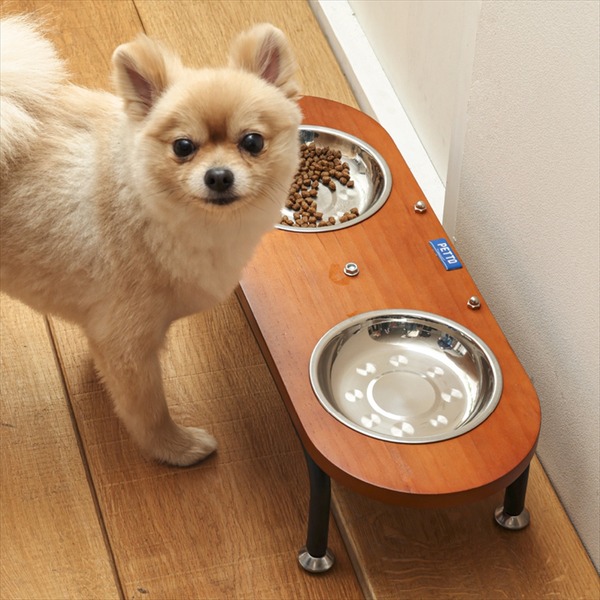 【ポイント9倍！本日4/12限定 祝W勝利】 ペット用 食器 ペット用品 エサ皿 犬用 猫用 BELLA ベラ BR ブラウン