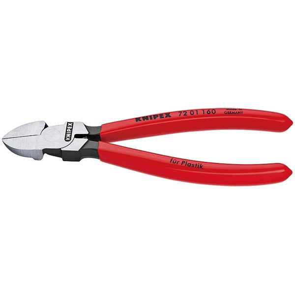 KNIPEX クニペックス 7201-180 プラスチック用 ニッパー 工具 ツール DIY 作業工具 道具 ニッパー