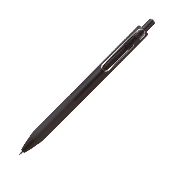 【SP5倍】 （まとめ）三菱鉛筆 ゲルインクボールペン ユニボール ワン 0.5mm 黒 （軸色：黒） UMNS05BK.24 1本 【×30セット】