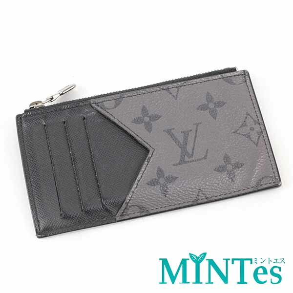 Louis Vuitton ルイヴィトン 掩蔽 逆さま コインカードホルダー M69533 黒いこと 薄墨色 エクリプスキャンバス 【中古】 バッグ・小物・ブランド雑貨-財布・ケース-メンズ財布
