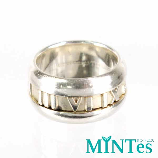TIFFANY & Co. アトラスリング 14号 シルバー925 ローマ数字 Tiffany & Co. - TIFFANY & Co. ティファニー リング アトラス