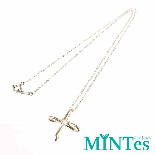 極美品　ティファニー　ミニ　エルサペレッティ　クロス　ネックレス　シルバー 楽天市場】ティファニー エルサペレッティ・ミニクロス・ネックレス