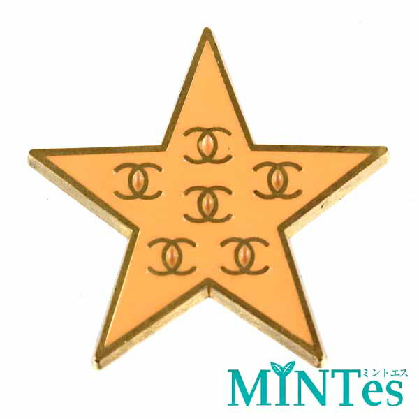 楽天市場】CHANEL シャネル ブローチ ピン CCマーク スター ラメ