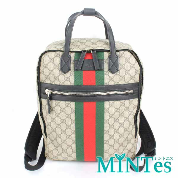 楽天市場】GUCCI グッチ GGスプリーム シェリーライン バック