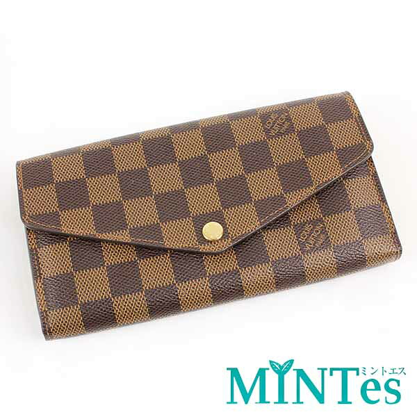 楽天市場】ルイ ヴィトン ポルト フォイユ サラ N61734 ダミエ エベヌ