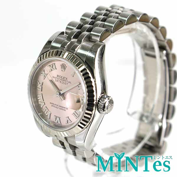 ワンピース　1〜107 中古 ロレックス ROLEX 179174 Z番(2007年頃製造) ホワイト レディース