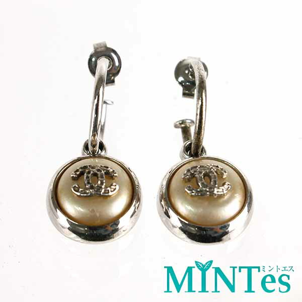 楽天市場】シャネル ピアス CHANEL ピアス CCココマーク シルバー