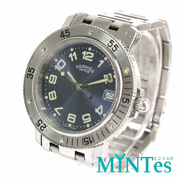 楽天市場】電池交換済 HERMES エルメス クリッパー ダイバー CL7.710