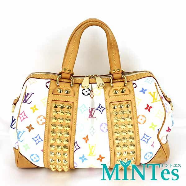 Louis Vuitton ルイヴィトン モノグラム マルチカラー コートニー MM ハンドバッグ M45641 ブロン マルチカラーキャンバス 【中古】|MINTes