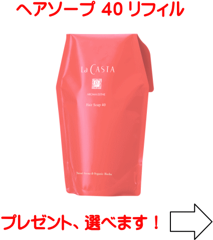 楽天市場】ラカスタ アロマエステ ヘアソープ40 300ml（ラ・カスタ