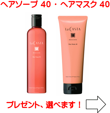 楽天市場】【送料無料】ラ・カスタ ヘアケアセット 40シリーズ