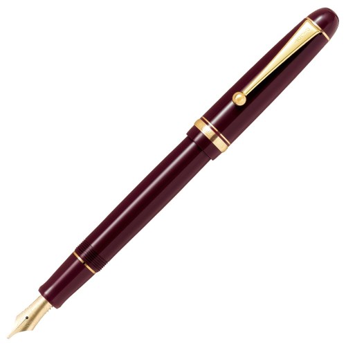 PILOT 万年筆 カスタム74 B ブロード(太字) ディープレッド 黒 FKKN12SRDRB ペン先14K パイロット|くらしのケアマーケット店