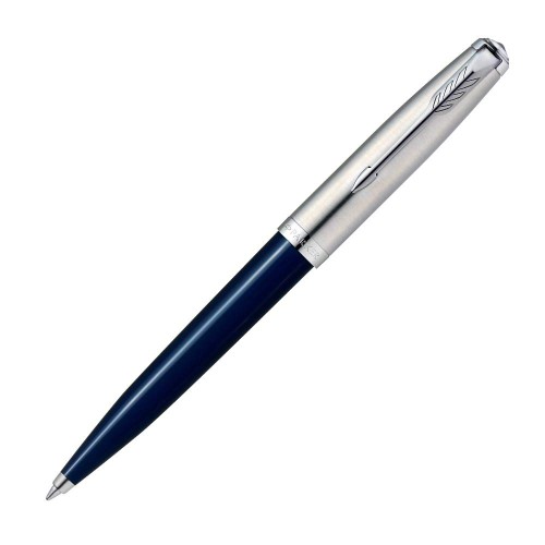 PARKER パーカー ボールペン 51 ミッドナイトブルーCT 中字 油性 ギフトボックス入り 正規輸入品 2123505Z｜くらしのケアマーケット店