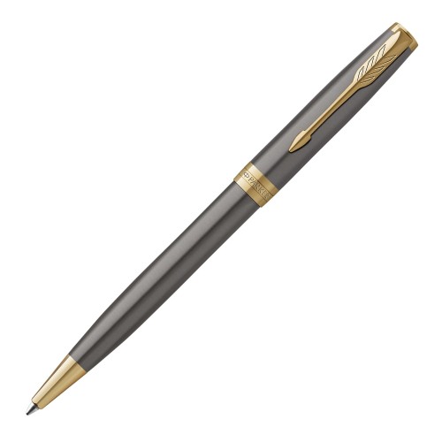 PARKER パーカー ボールペン ソネット グレイGT 中字 油性 ギフトボックス入り ギフト プレゼント 高級 正規輸入品 2213782｜くらしのケアマーケット店