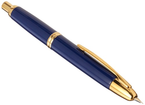 PILOT 万年筆 マンネンヒツ キャップレス DL M ダークブルー FC15SRDLM｜くらしのケアマーケット店