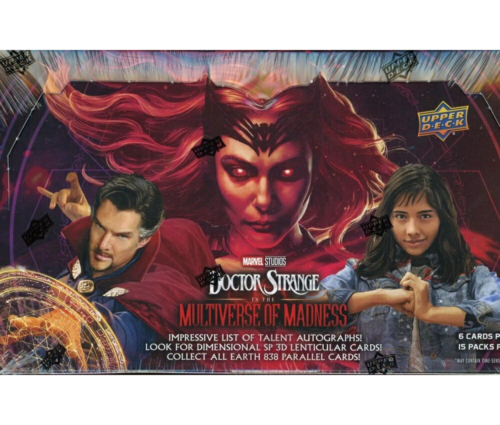 2023 UPPER DECK MARVEL Dr. STRANGE IN THE MULTIVERSE OF MADNESS HOBBY
