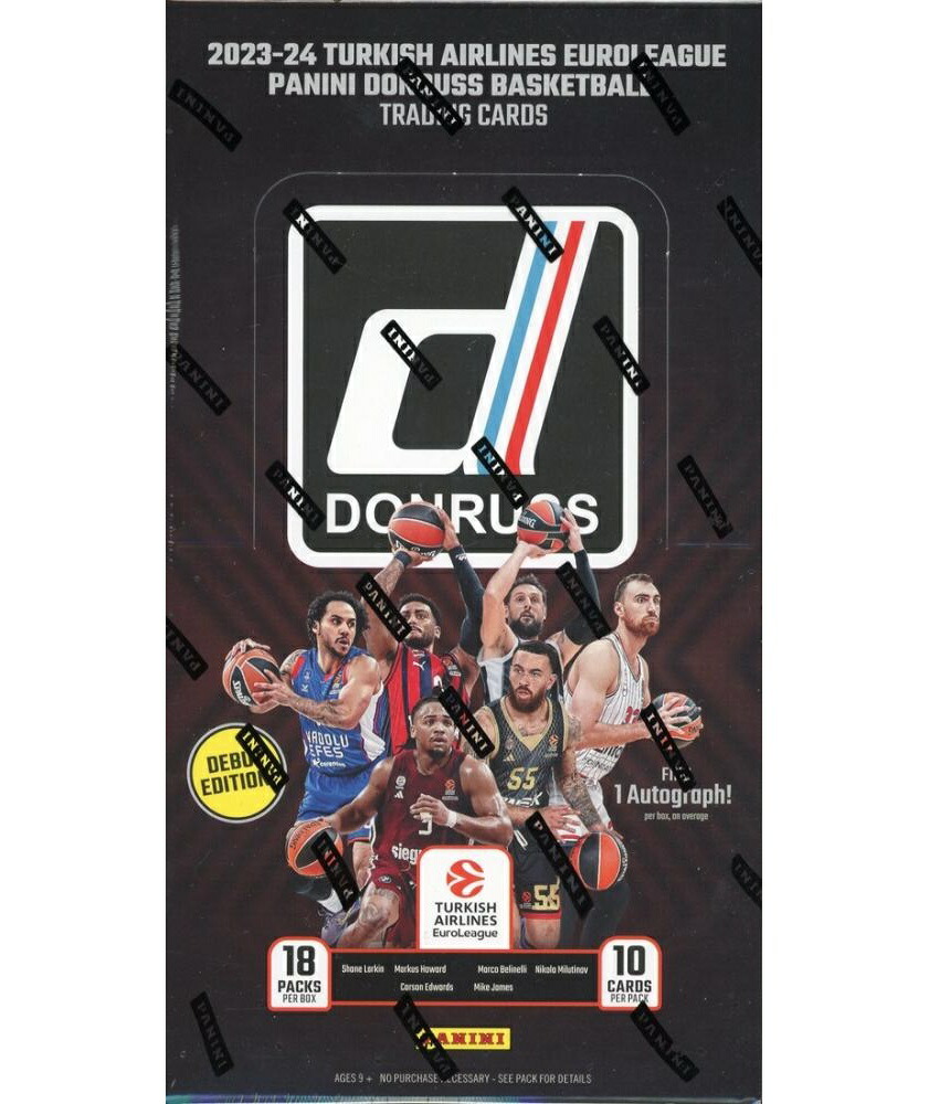 NBA 2023-24 PANINI DONRUSS EUROLEAGUE HOBBY | 2023-24 パニーニ ドンラス ユーロリーグ バスケットボール ホビー｜カードショップ MINT