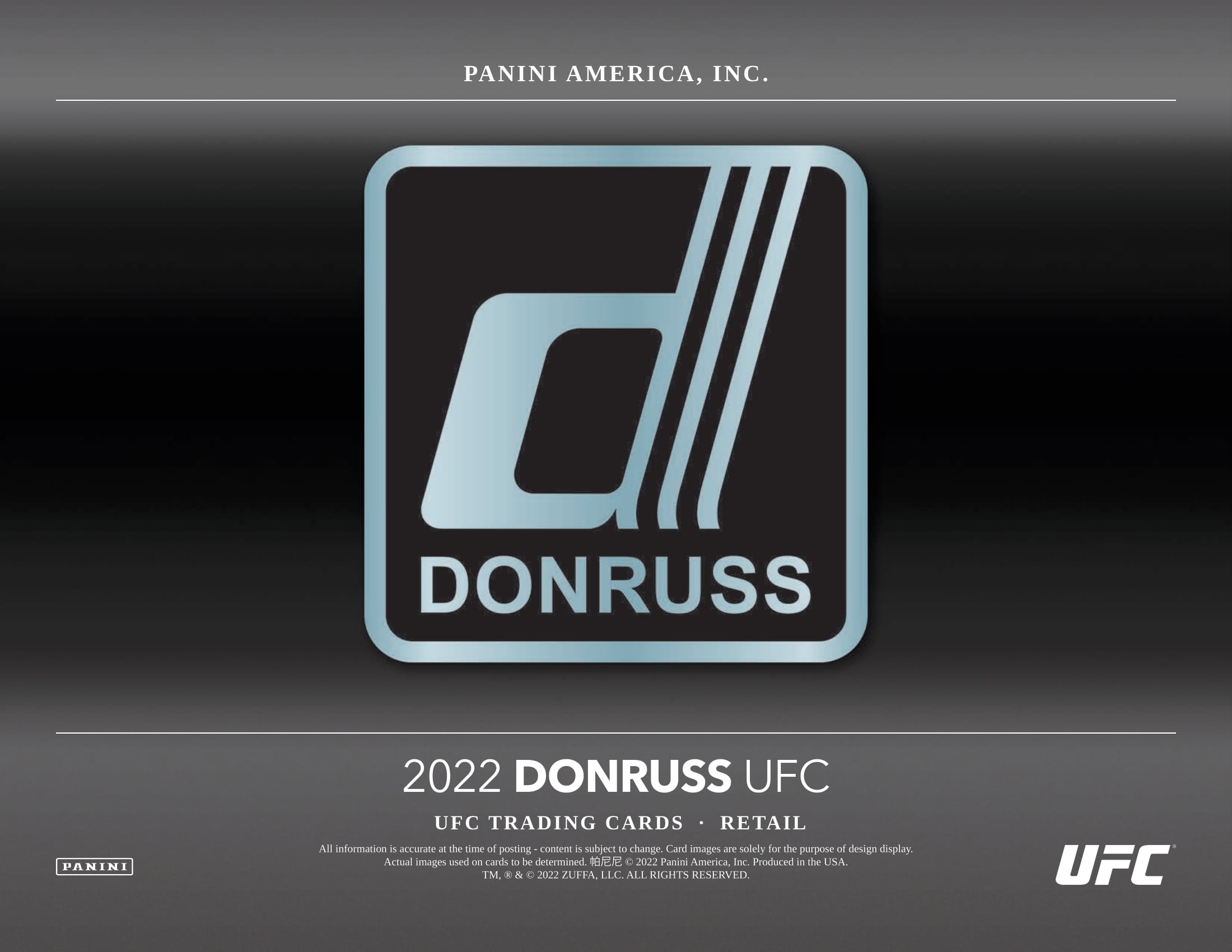 Ufc Panini 22