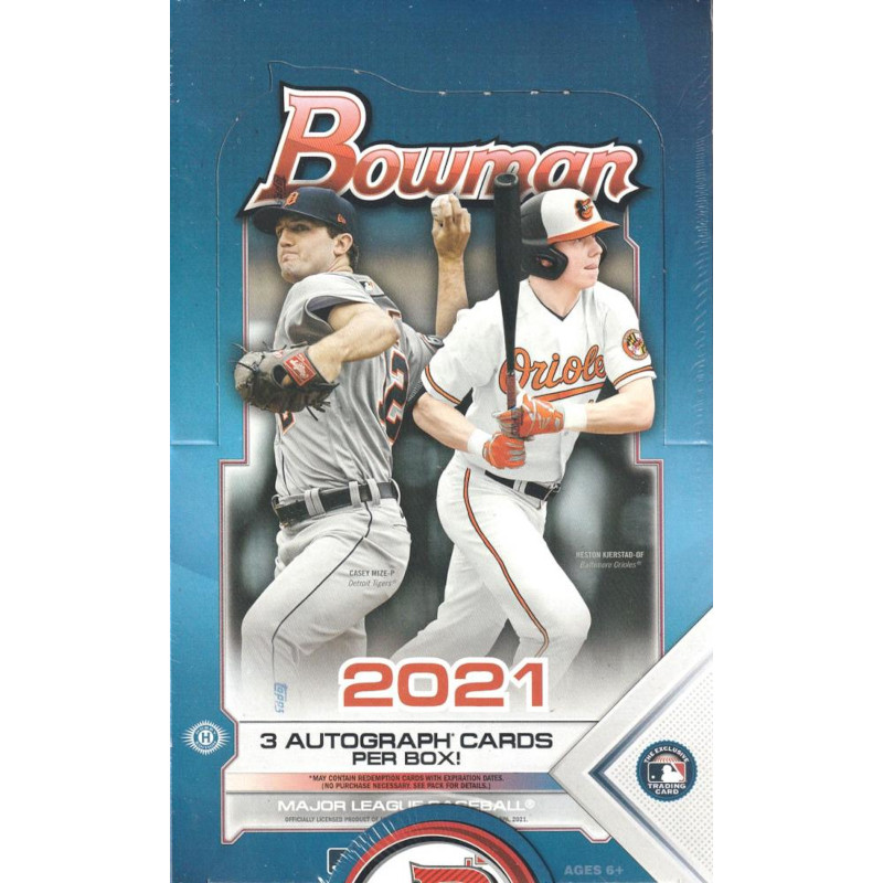 【楽天市場】MLB 2021 BOWMAN BASEBALL JUMBO：カードショップ MINT