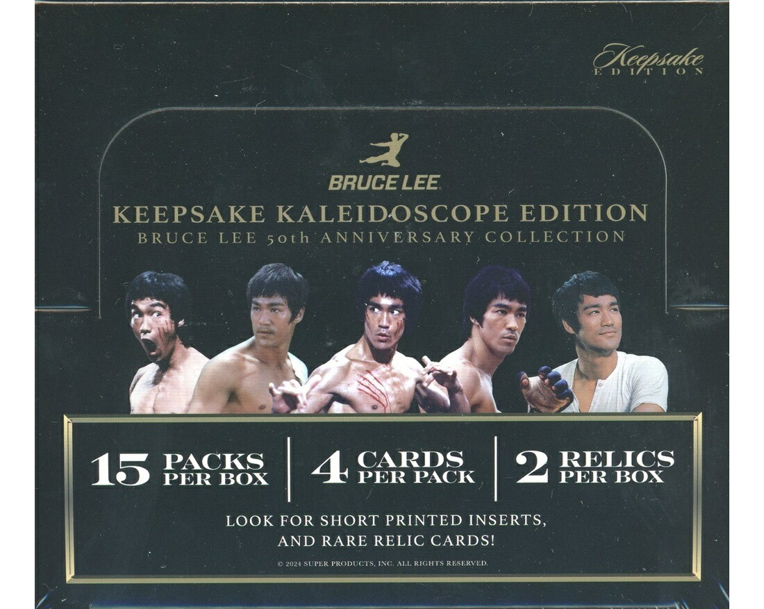 トレーディングカード 2024 SUPER BREAK BRUCE LEE KEEPSAKE KALEIDOSCOPE 50TH ANNIVERSARY EDITION