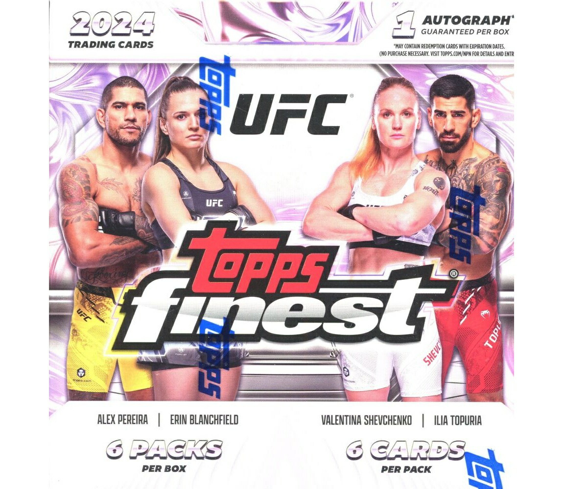 トレーディングカード UFC 2024 TOPPS FINEST MEGA BOX