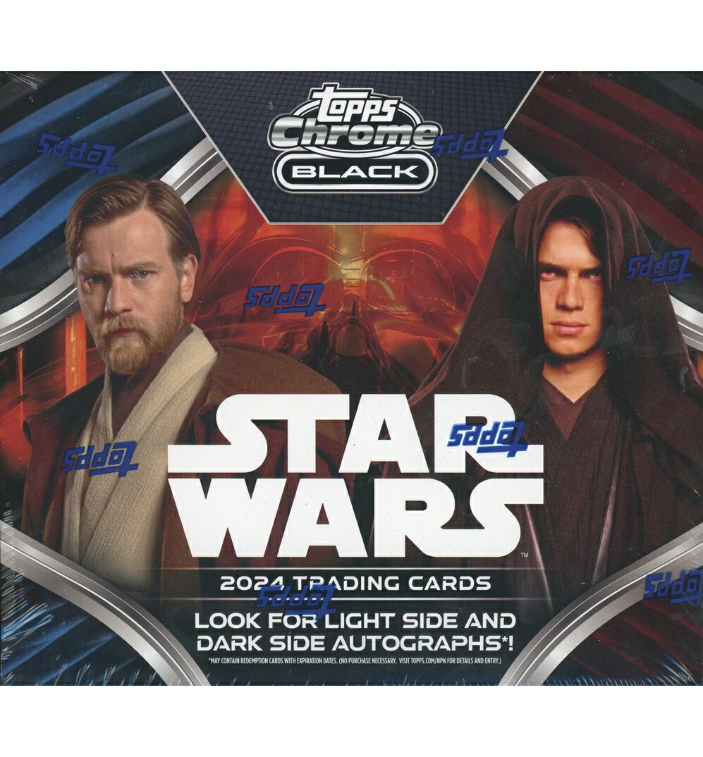 トレーディングカード 2024 TOPPS STAR WARS CHROME BLACK HOBBY