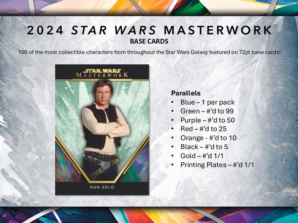 トレーディングカード 2024 TOPPS STAR WARS MASTERWORK