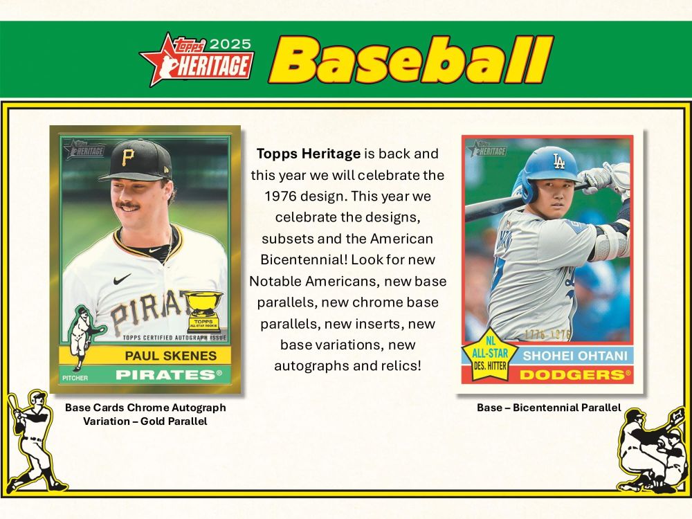 トレーディングカード MLB 2025 TOPPS HERITAGE HOBBY