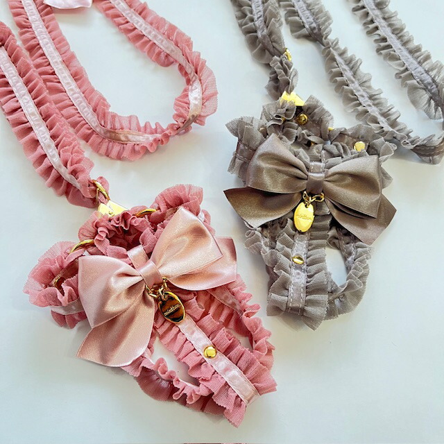 楽天市場】minttan【送料無料】ミントタン タックフリルリボン リード