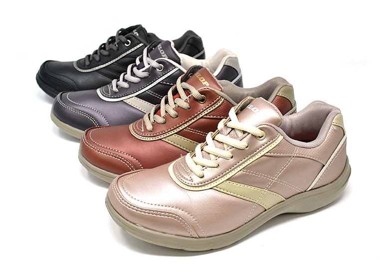 楽天市場 Dunlop ダンロップ レディース 4e ストレッチフィット 019 ファスナー Df019 Eeee ウォーキングシューズ Rcp ｍｉｏ ｆｏｏｔｗｅａｒ