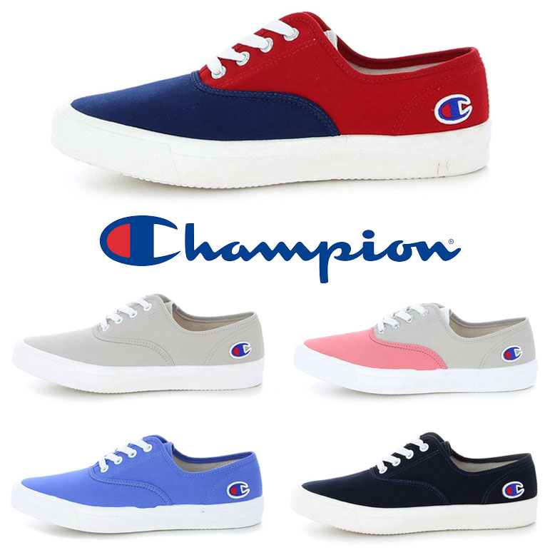 楽天市場 チャンピオン Lc008j スリッポン Ox Champion Center Court Slip センターコート ローカット スニーカー レディース メンズ キャンバス シューズ グレー ピンク ブルー ネイビー レッド ｍｉｏ ｆｏｏｔｗｅａｒ