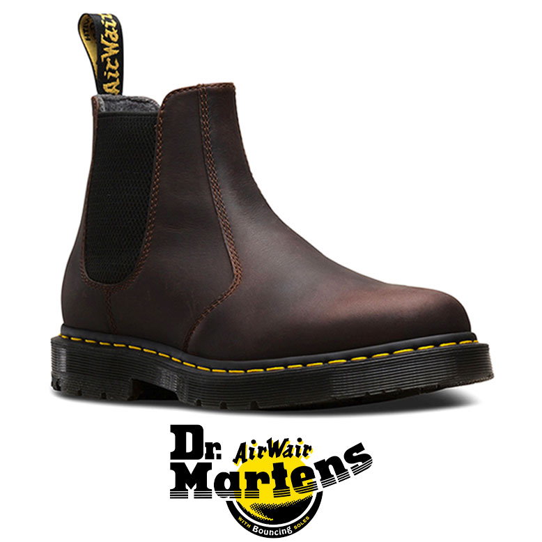 ドクターマーチン サイドゴアブーツ Dr Martens 2976 2976 チェルシーブーツ メンズ靴 ココア Chelsea スノーブーツ 冬 メンズ 男性 靴 雪 Chelsea Boot ｍｉｏ ｆｏｏｔｗｅａｒドクターマーチン チェルシーブーツ ウィンター グリップ