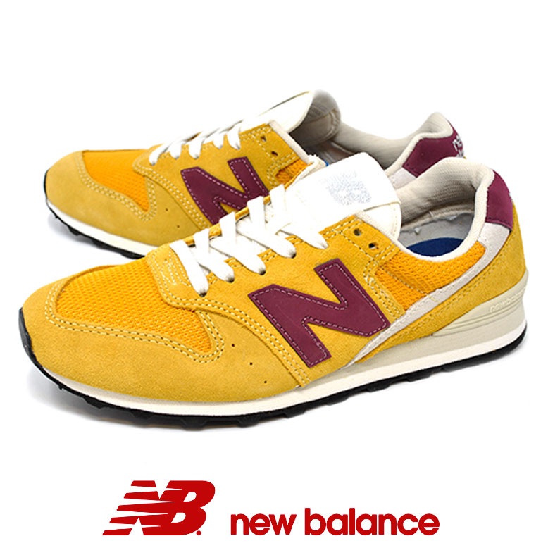 楽天市場 ニューバランス スニーカー レディース Newbalance Wl996 Svd スニーカー イエロー レッド ランニングシューズ ｍｉｏ ｆｏｏｔｗｅａｒ