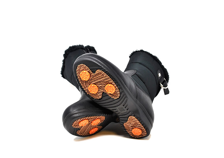 楽天市場 スパイク スノーブーツ 防水 防滑 4e レディース ロポッサ Ropossa 1873 滑りにくい 防寒ブーツ 冬靴 北海道 ｍｉｏ ｆｏｏｔｗｅａｒ