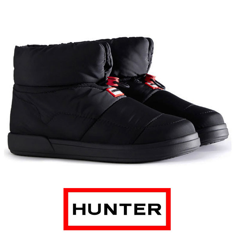 HUNTER スノーブーツ HUNTER ユニセックス ハンター グリップ ショート スノー ブーツ