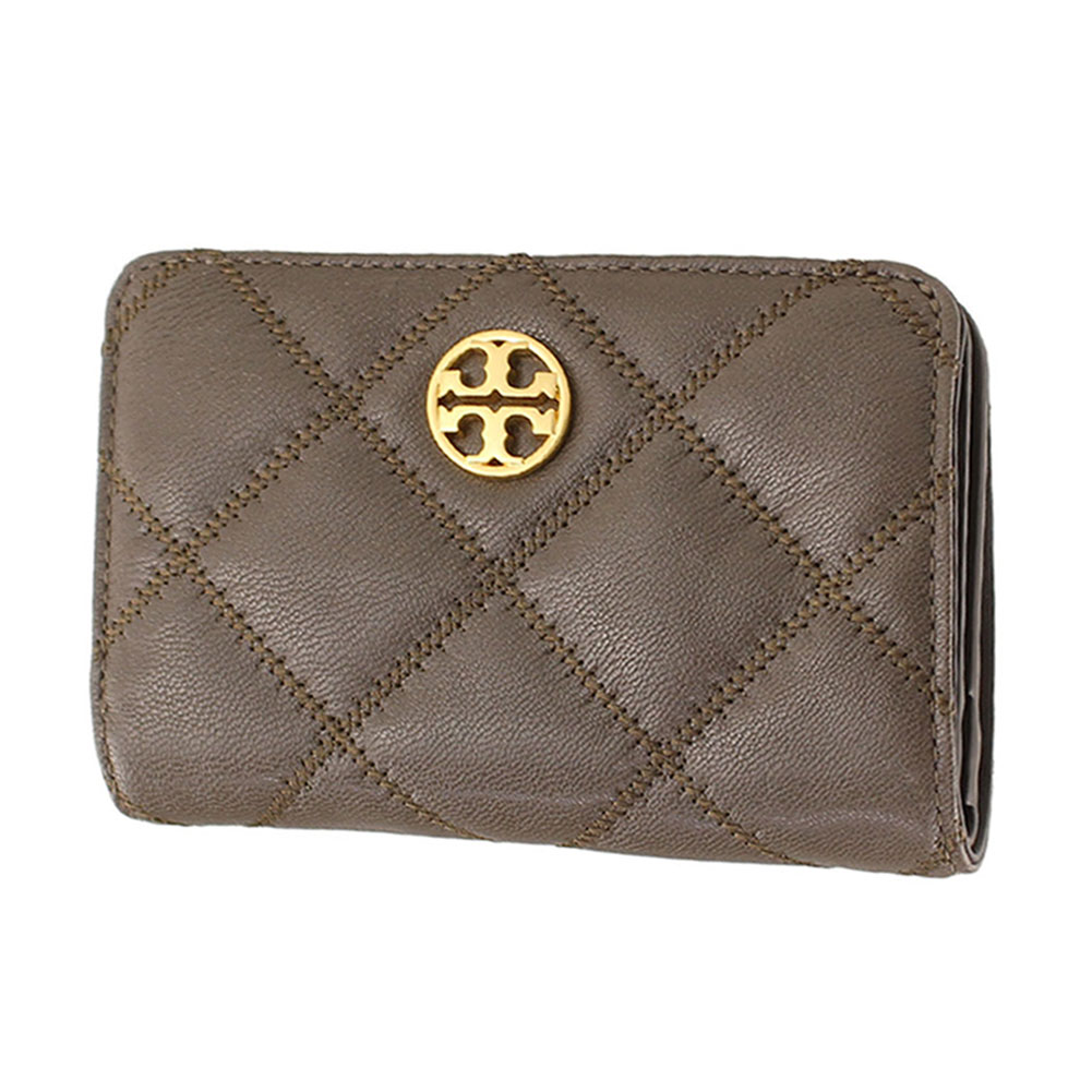 トリーバーチ 財布 二つ折り TORY BURCH 87868 グレージュ 財布