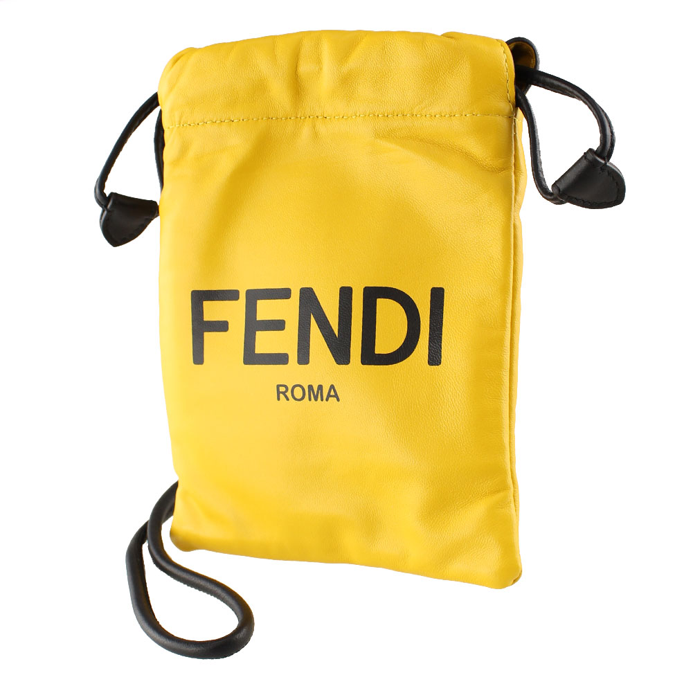 販売店一覧 FENDI ポーチ イエロー レディース | bca.edu.gr