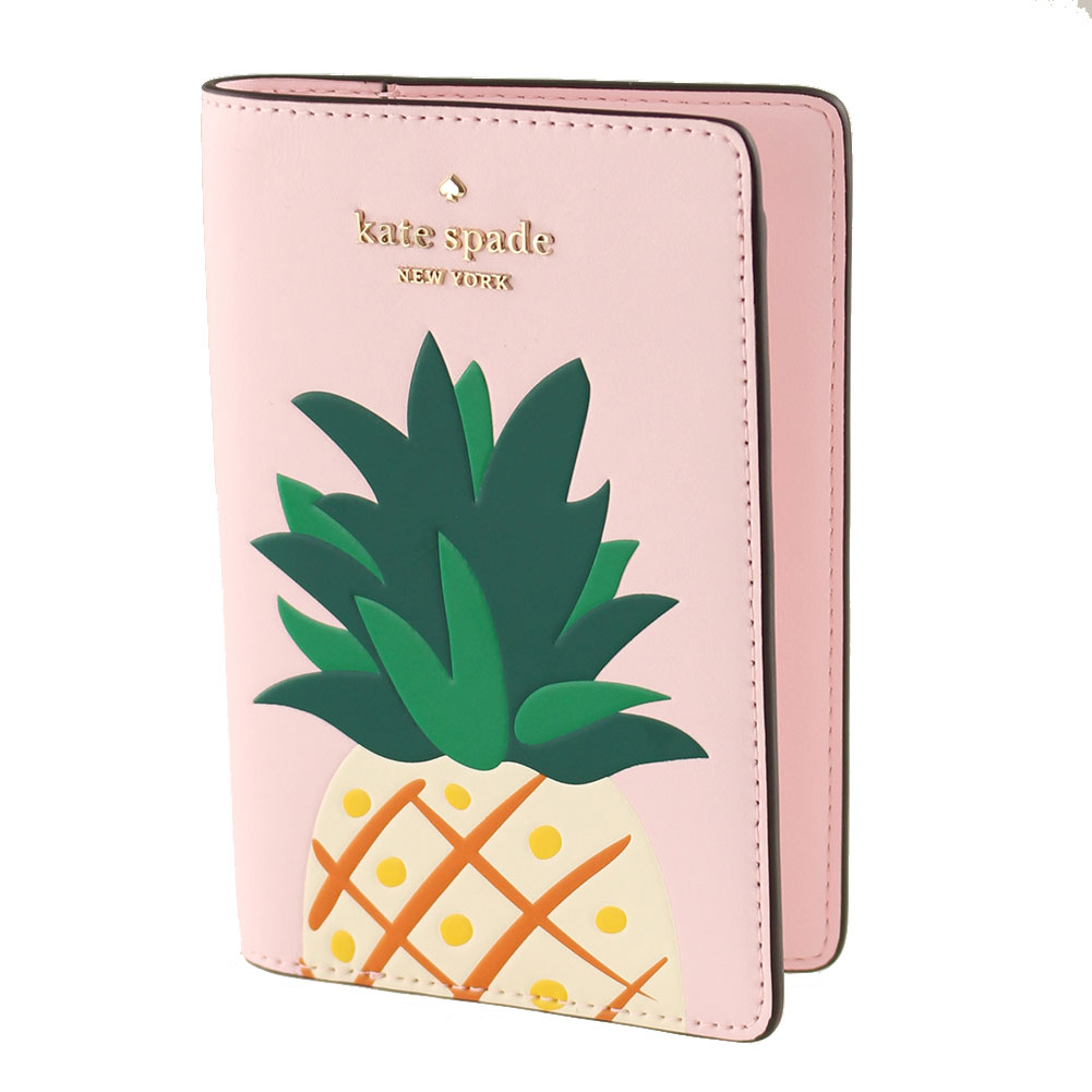 【楽天市場】ケイトスペード カードケース パスポートケース KATE SPADE k7188 650 ピンクマルチ トロピカル柄 財布・小物