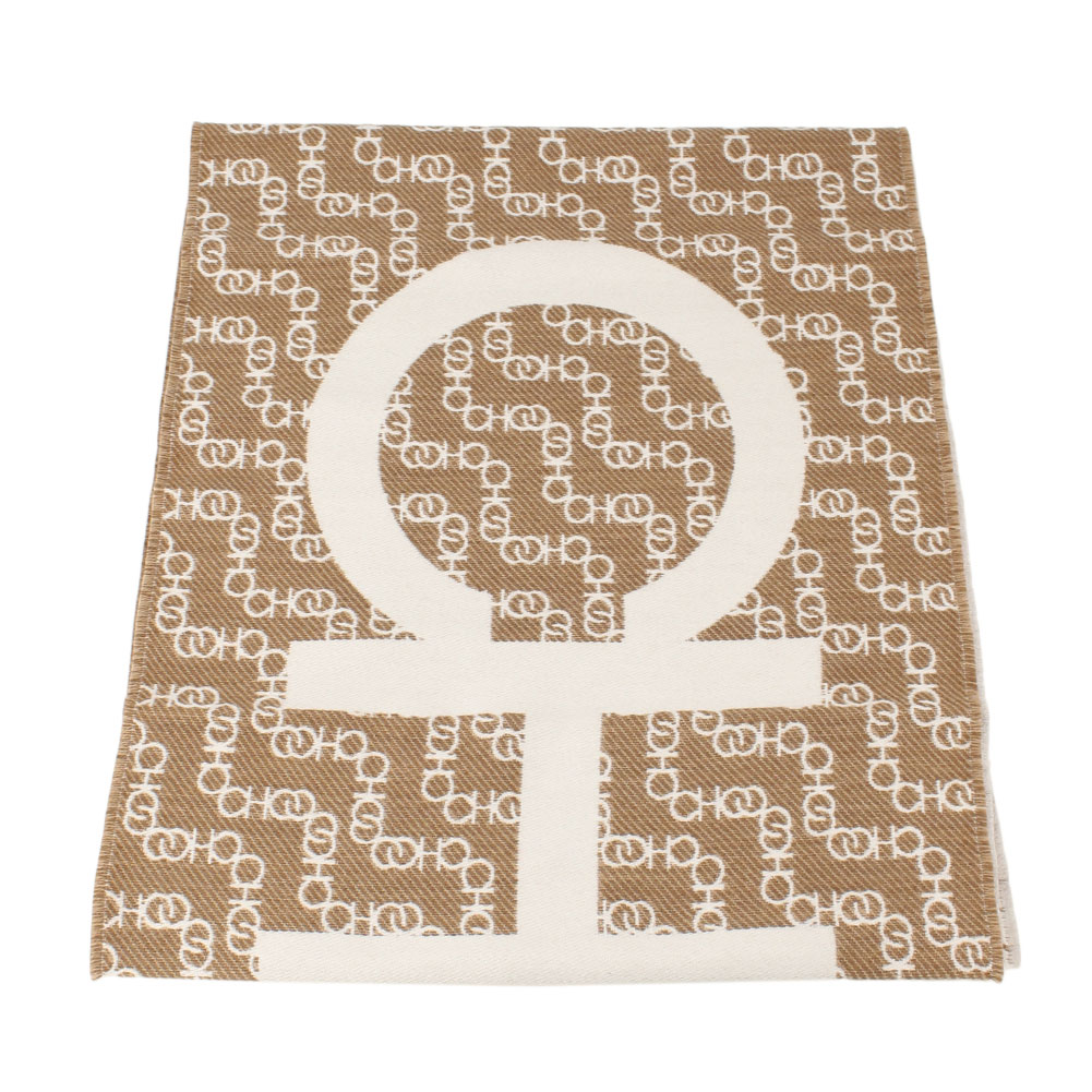 人気♡美品♡シルク100％♡JIMMY CHOO ジミーチュウ ロゴ ストール Jimmy Choo(ジミーチュウ) マフラー・ストール(レディース