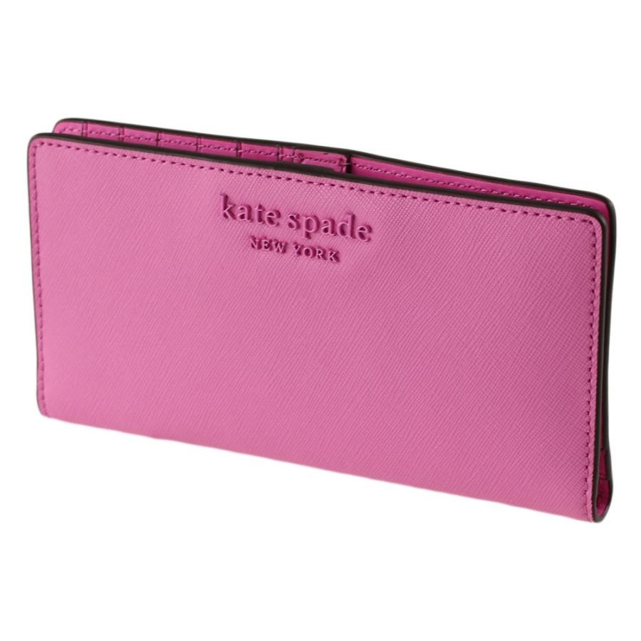 日本産 P10倍 3 10 0時 3 11 2時 ケイトスペード 財布 二つ折り Kate Spade Wlru6031 557 ピンク系 財布 小物 レディース 即納特典付き Azurpiscines68 Fr